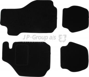 Fußmatten-Satz 911 Targa 08/73-08/89, 4 Stück, schwarz