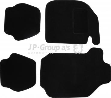 Fußmatten-Satz 911 Coupe 08/73-08/89, 4 Stück, schwarz