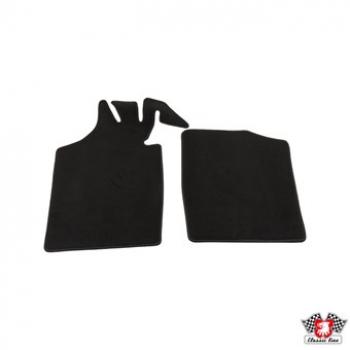 Fussmattensatz, 2 Stück, schwarz