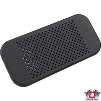 Lautsprechergitter im Armaturenbrett, schwarz, unverkleidet