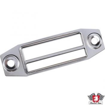 Radioabdeckung verchromt, für Blaupunkt Bremen, Hamburg, Frankfurt