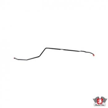 Ölrohr, Messing, gemalt, Rücklauf, Öltank zu Ölkühler