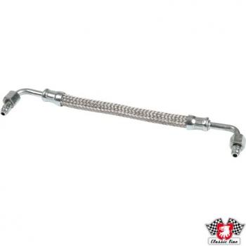 Ölschlauch, geflochtener Stahl. Vom Ölfiltergehäuse zur Motorölleitung