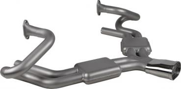 Preview: Krümmer-Schalldämpfer mit Schalldämpfung, Sport, Sebring Style 356 A/B/C