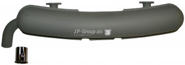 Schalldämpfer, hinten