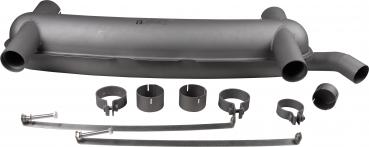 Preview: RSR Street / Racing Schalldämpfer. Ø 60 mm OE Endrohr oder 2 Racing Endrohre, Ø70 mm