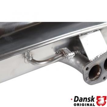 Preview: Schalldämpfer, hinten, 1,5 mm Edelstahl