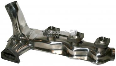 Wärmetauscher, Edelstahl,links/rechts