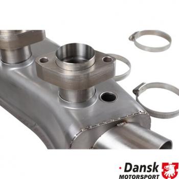 Preview: Wärmetauschersatz, Edelstahl, Ø41 mm Rohre, links/rechts