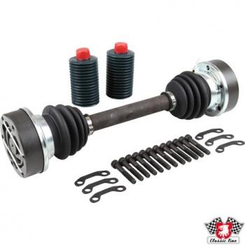 Antriebswelle, komplett mit Manschetten und Bolzen, hinten, 411 mm