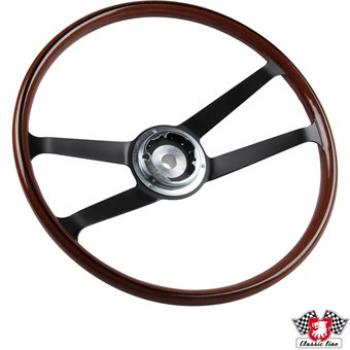 Lenkrad 911 F SWB und 912, Holzimitat, Ø420 mm (16,5"), ohne Hupenknopf