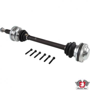 Antriebswelle, komplett mit Manschetten und Bolzen, hinten