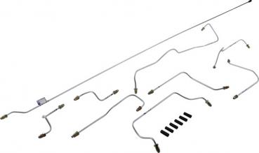 Bremsleitungssatz, 1-Kreis-Bremsanlage 911  2,0  08/67-07/68