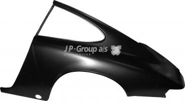 Reparaturstück für Kotflügel ohne Schlossträger und Rückleuchtenhalter, hinten, erste Pressung, links