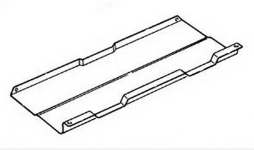 Preview: Unterbodenschutzplatte / Verkleidung / Blech unter Kraftstoffbehälter / Lenkung