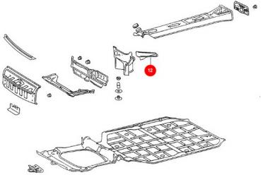 Preview: Schale unter Lenkgetriebe