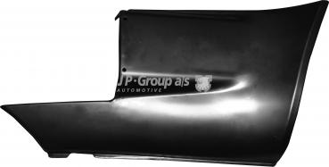 Heckwand 911 2,7-3,2, Stoßstangenblech, unten rechts, mit Loch für Endrohr