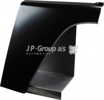 Reparaturblechblech für Seitenteil hinten im Übergang zum Schweller, links