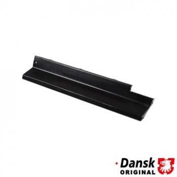 Motorabdeckung, rechts, schwarzes Metall