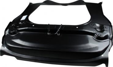 Fussbodenvorderteil mit Aufhängung und Abschlepphaken