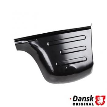 Reparaturblech, 1/2 Bodenplatte beim Sitzbrunnen, links