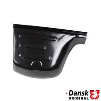 Reparaturblech, 1/2 Bodenplatte beim Sitzbrunnen, rechts