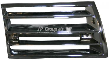 Gitter, vorne, Metall, rechts, Chrom