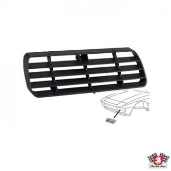 Lüftungsgrill, schwarz