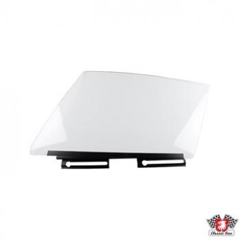 Türscheibe mit Fensterheberschiene, klar, links. Ohne E-Marke