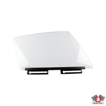 Türscheibe mit Fensterheberschiene, klar, rechts. Ohne E-Marke