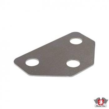 Unterlage für Türscharnier, Zinn, 1 mm dick