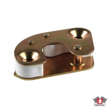 Schließplatte für Tür, rechts. Gelbchromatiert