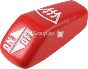 Griff für Wärmehebel, rot