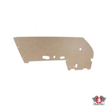 Türtafel innen ohne Vinylverkleidung mit Ausschnitten, links/rechts