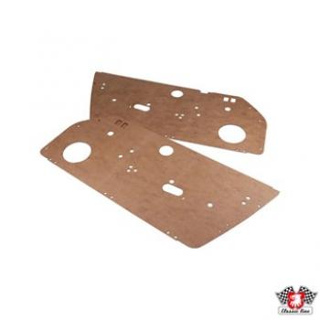 Türtafelsatz innen ohne Vinylverkleidung mit Ausschnitten, links/rechts