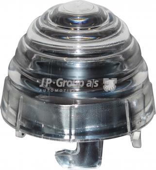 Blinkleuchtenglas, rund, klar