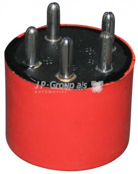 Relais für Kraftstoffpumpe, rot, rund