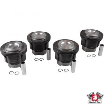 Big bore Kolben- und Zylindersatz, gegossen, niedrige Kompression, 94,0 mm Bohrung, 71,0 mm Hub, oben 105 mm, unten 100 mm, CLASSIC