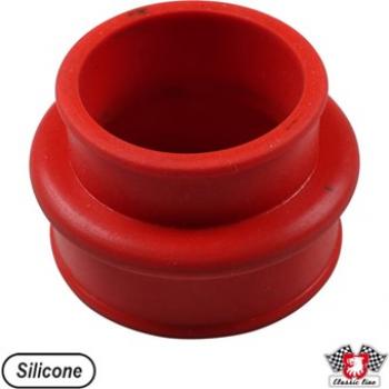 Manschette für Saugrohr, rot, Silikon, Heavy Duty