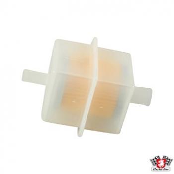 Benzinfilter, Quadratisch, Plastik