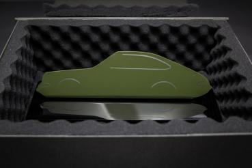 Metall Silhouette in Ihrem Wunsch-Farbton lackiert - inkl. Geschenkbox