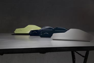 Metall Silhouette in Ihrem Wunsch-Farbton lackiert - inkl. Geschenkbox