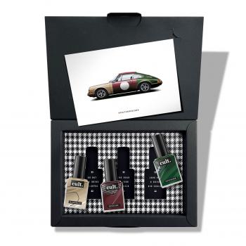 cult. CAR COLORS Nagellack "Heritage Collection" 3er Geschenkset