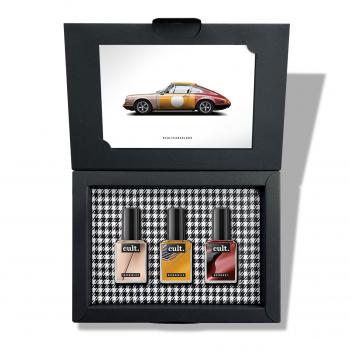 cult. CAR COLORS Nagellack "Attention Please" 3er Geschenkset