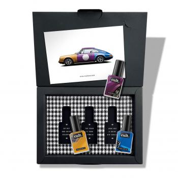 cult. CAR COLORS Nagellack "Road Trip" 3er Geschenkset