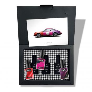 cult. CAR COLORS Nagellack "Rush Hour" 3er Geschenkset