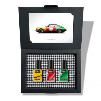 cult. CAR COLORS Nagellack "Traffic Lights" 3er Geschenkset