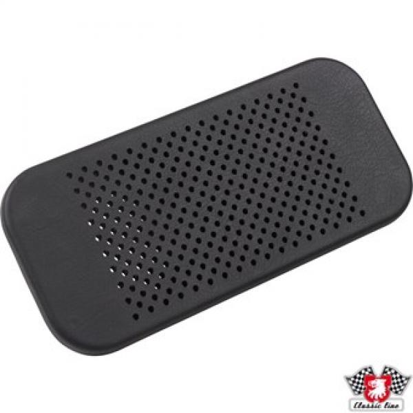 Lautsprechergitter im Armaturenbrett, schwarz, unverkleidet