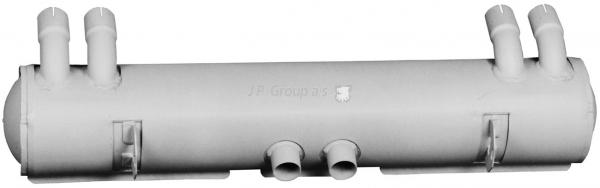 Schalldämpfer, hinten