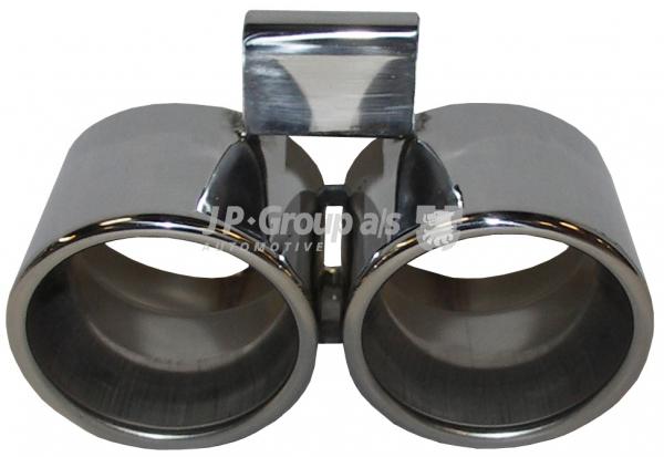 Endrohr, Dual Look, Edelstahl